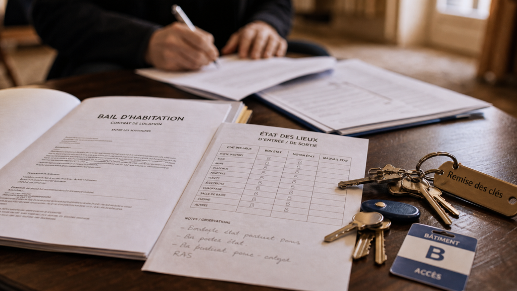 Remise des clés en location : documents et trousseau de clés pour le propriétaire