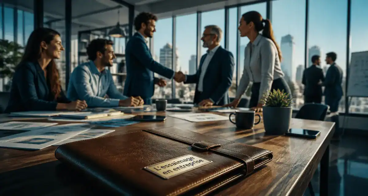 essaimage entreprise collaborateurs réunis