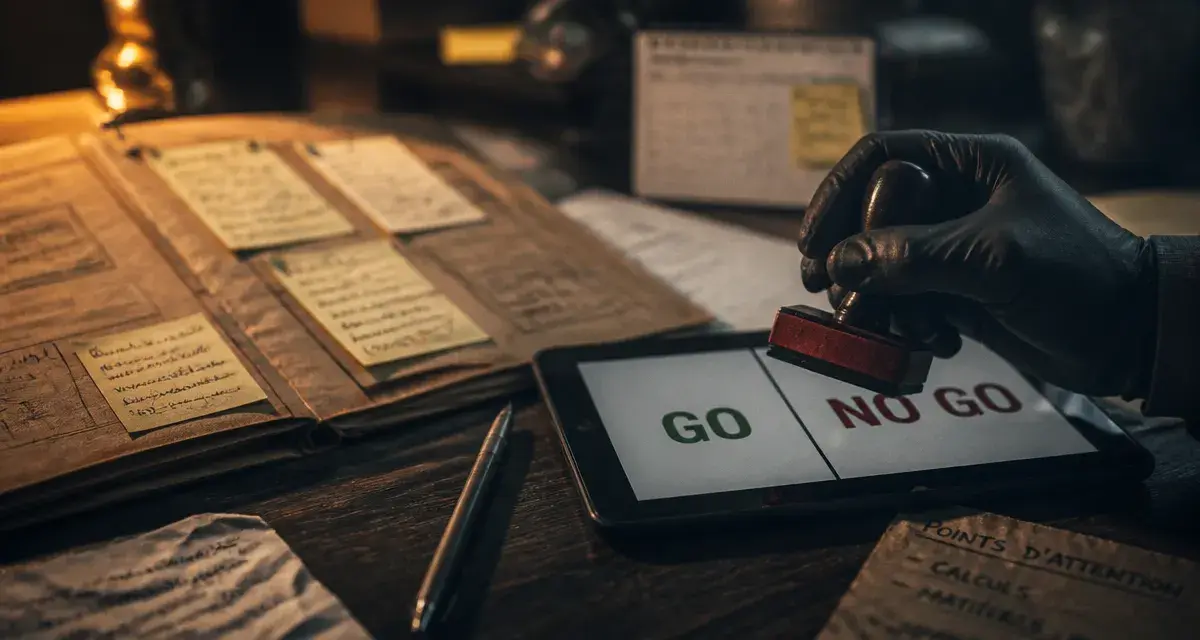 go no go : matrice de décision
