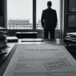 procedure licenciement faute lettre bureau