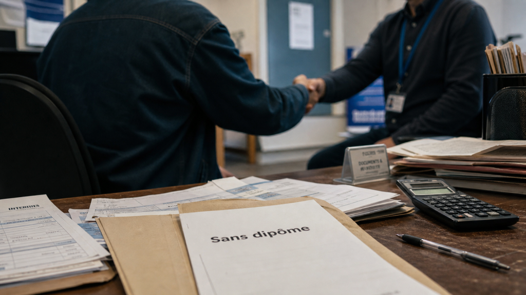 Travaille sans diplome : secteurs qui recrutent en agence d’intérim