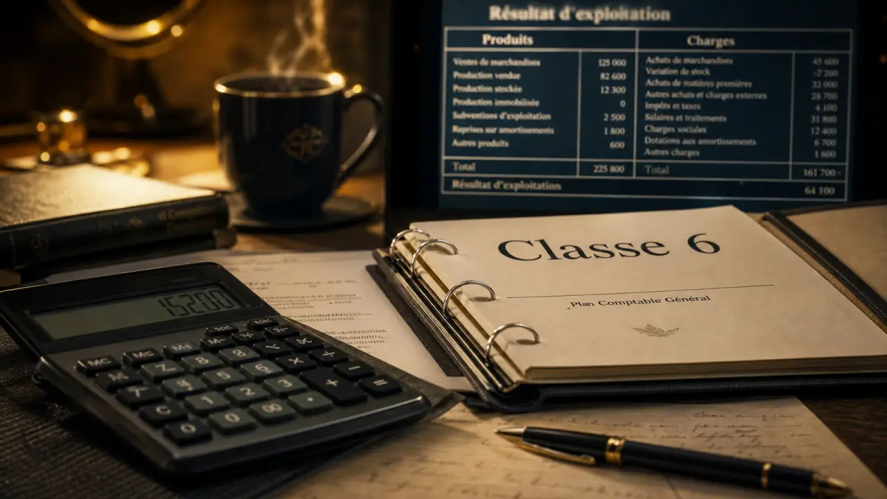 Charge d exploitation Classe 6 : résultat d exploitation comptable