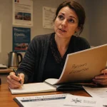 Conseillere en insertion : dossier “Parcours d’insertion” au bureau