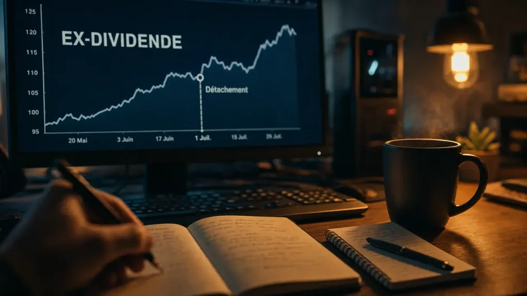 Détachement du dividende : la veille qui décide du droit au paiement et du cours