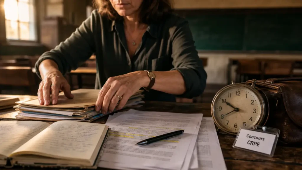 Devenir institutrice à 40 ans : dossier concours CRPE en salle de classe