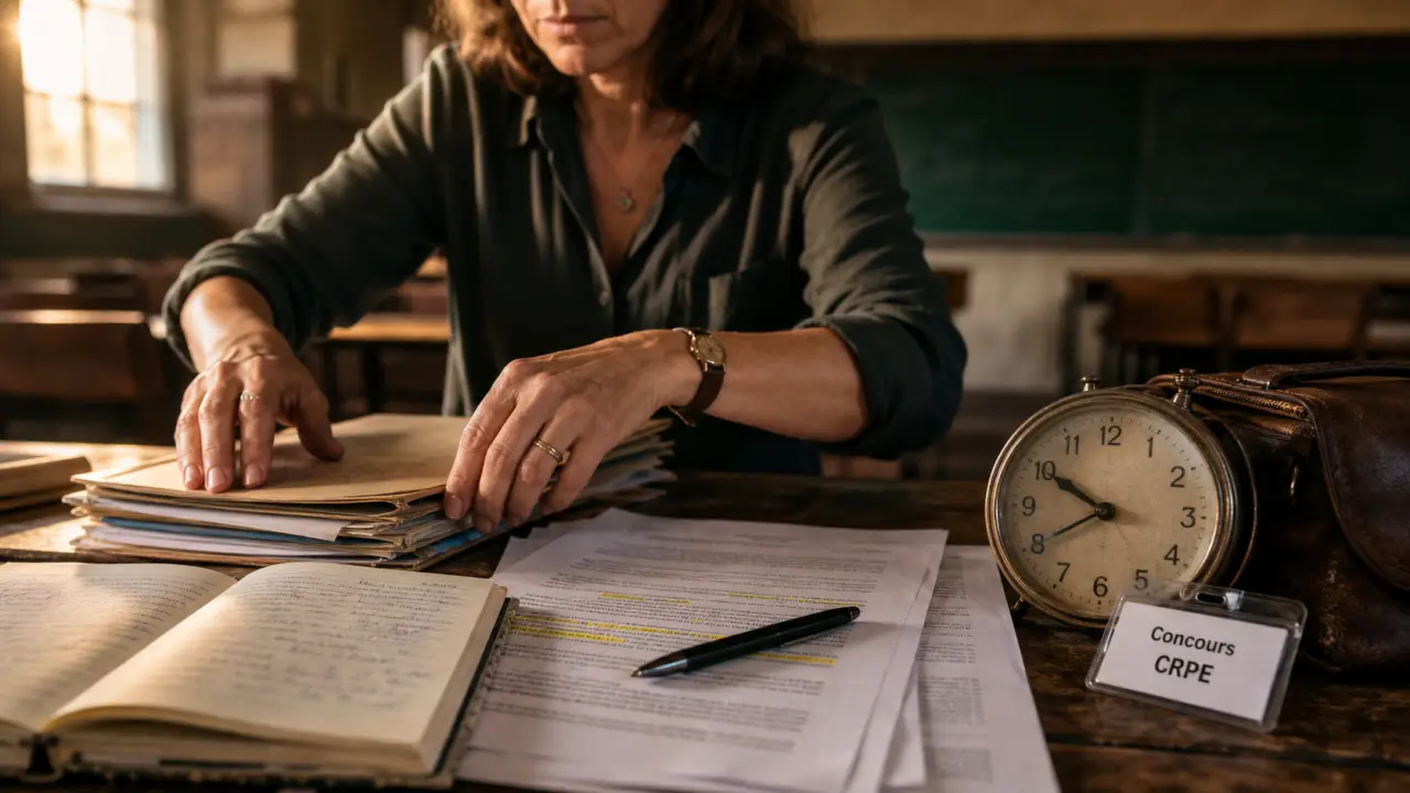 Devenir institutrice à 40 ans : dossier concours CRPE en salle de classe