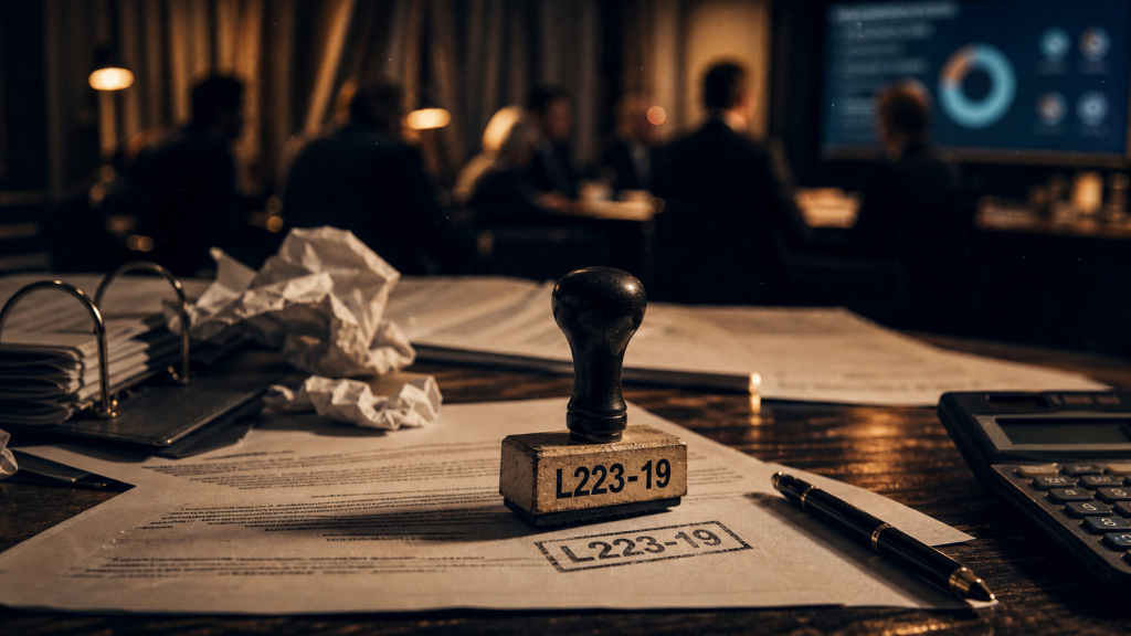 L223-19 code de commerce : interdiction de vote en SARL