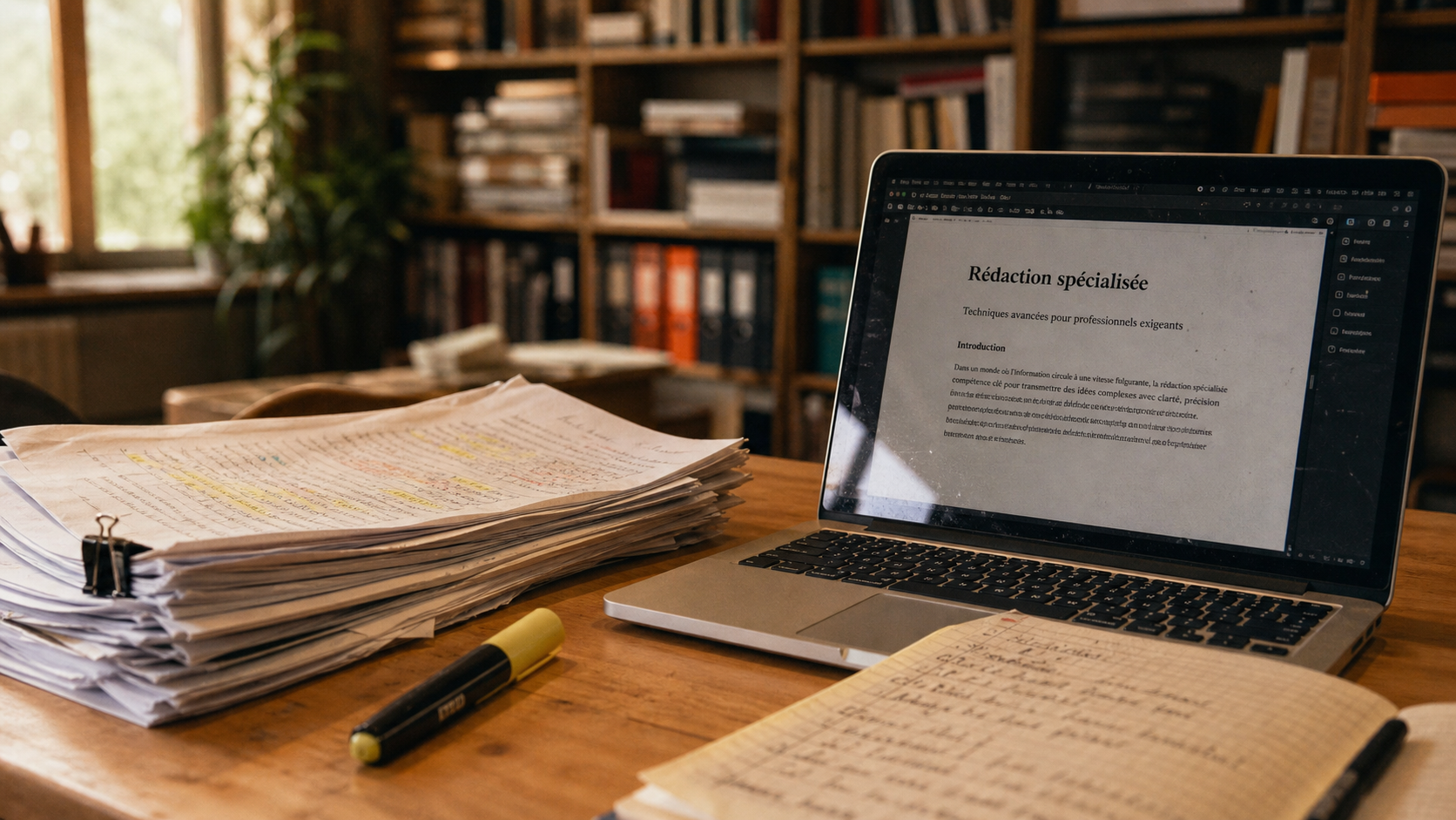 Metier litteraire qui paye bien : redaction spécialisée et correction de manuscrits
