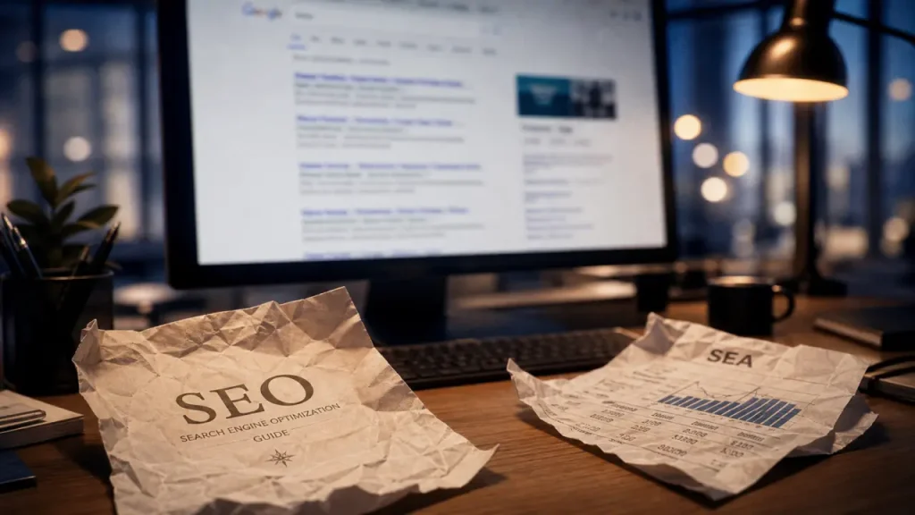 SEO ou SEA : visibilité immédiate, trafic durable, budget maîtrisé ?