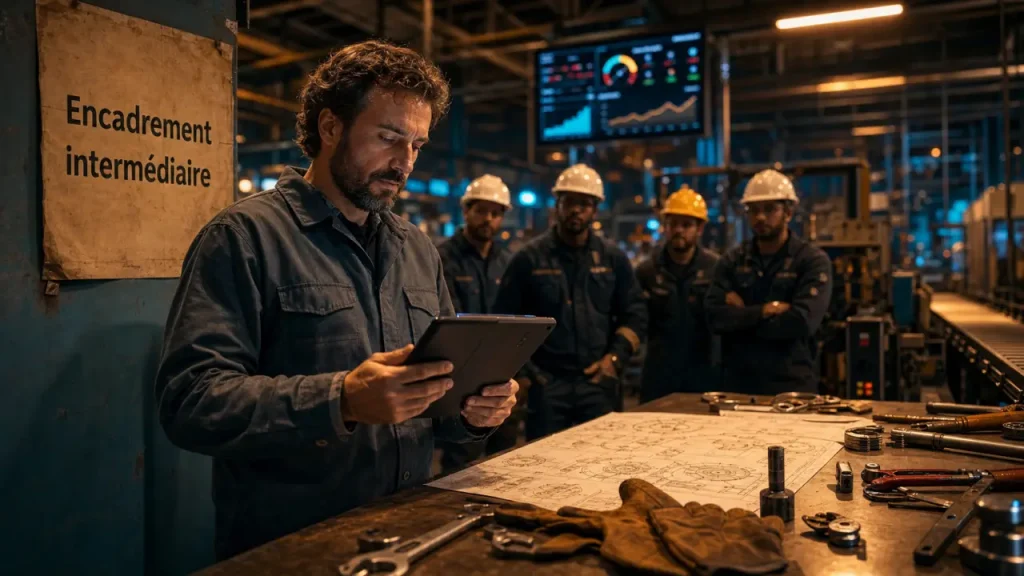 Agent de maîtrise : un niveau intermédiaire entre employé, technicien et cadre