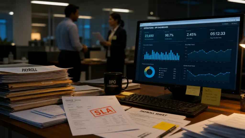 BPO : externaliser des processus métiers avec des SLA et des KPI précis