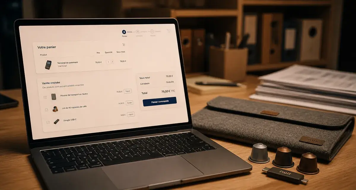 Cross selling définition : pack complémentaire proposé au panier