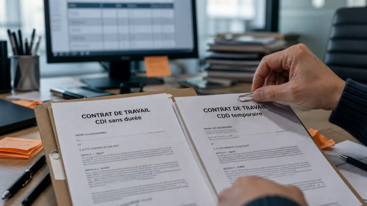Definition cdd cdi : CDD ou CDI, durée et rupture
