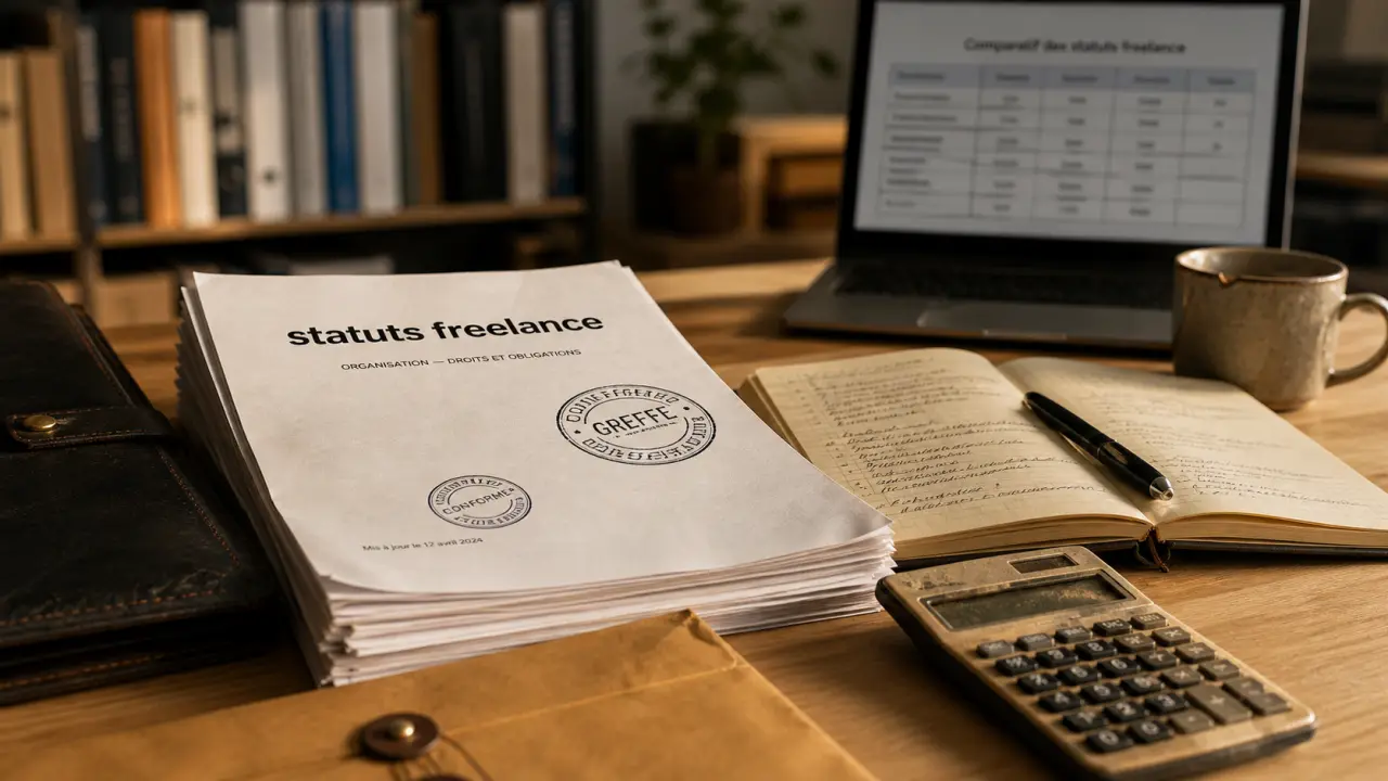 Quel statut pour un freelance : micro-entreprise, SASU, EI ou portage (documents)