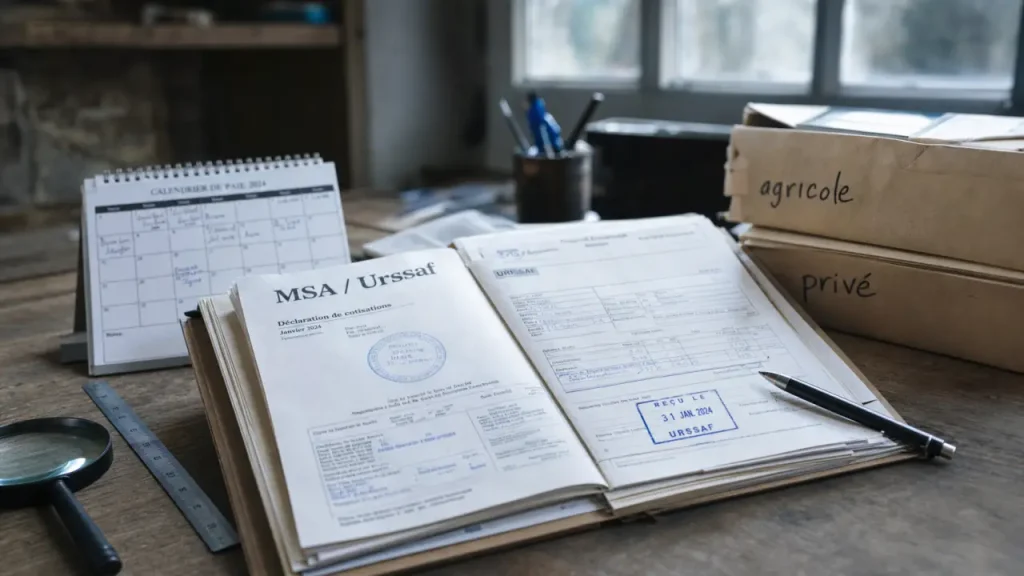MSA ou Urssaf : l’activité réelle tranche pour votre affiliation