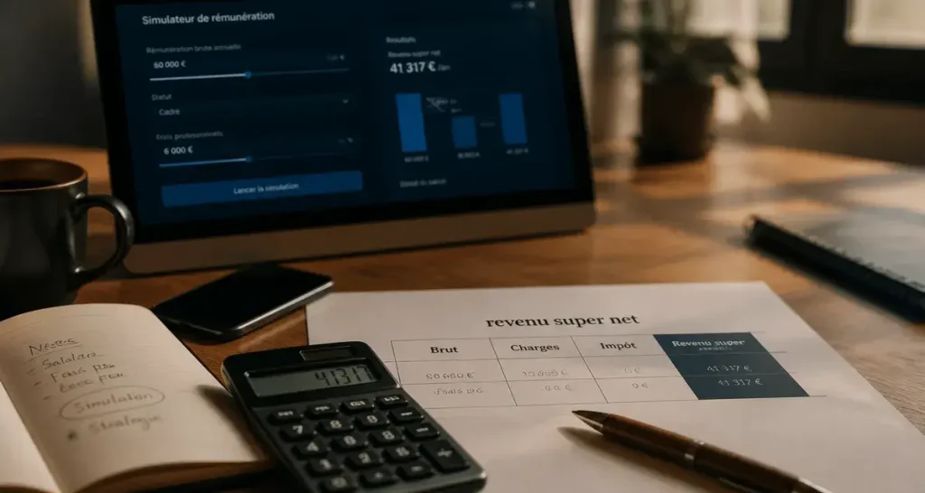 Simulation de revenu SASU : anticiper ses charges pour mieux piloter son net