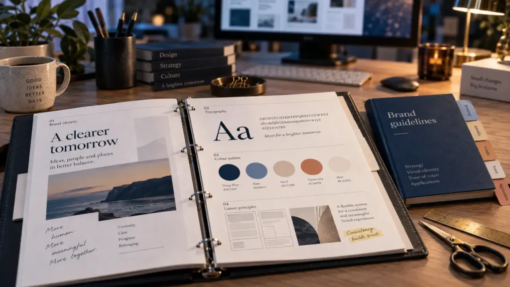 Branding guidelines : le cadre qui rend une marque reconnaissable sur chaque support