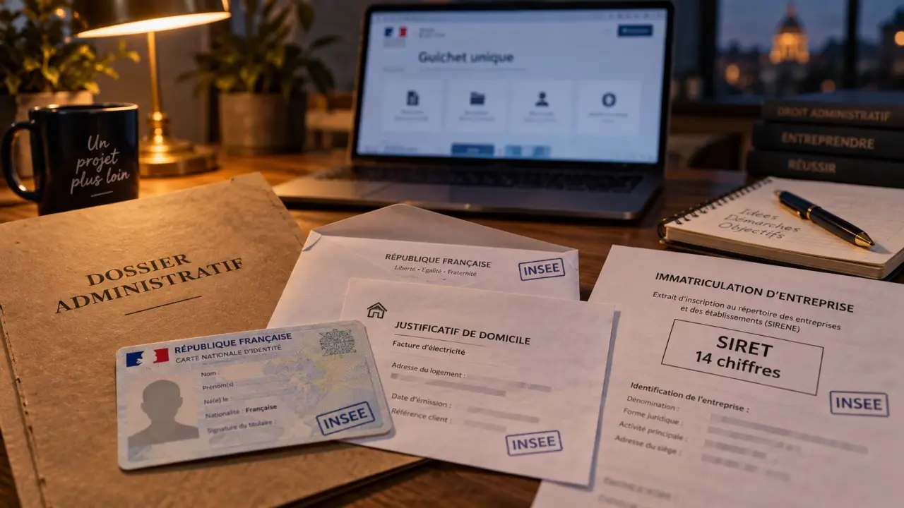 Comment avoir un numéro de SIRET : dossier d’immatriculation INSEE