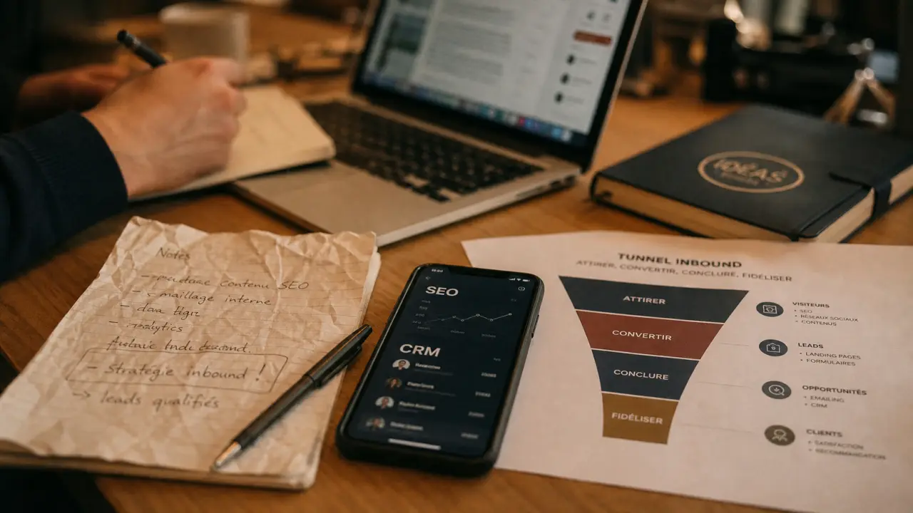 Inbound marketing définition : contenu, SEO et tunnel