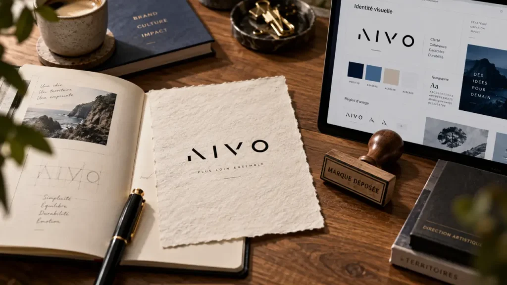 Le logotype identifie une marque, avec ou sans symbole