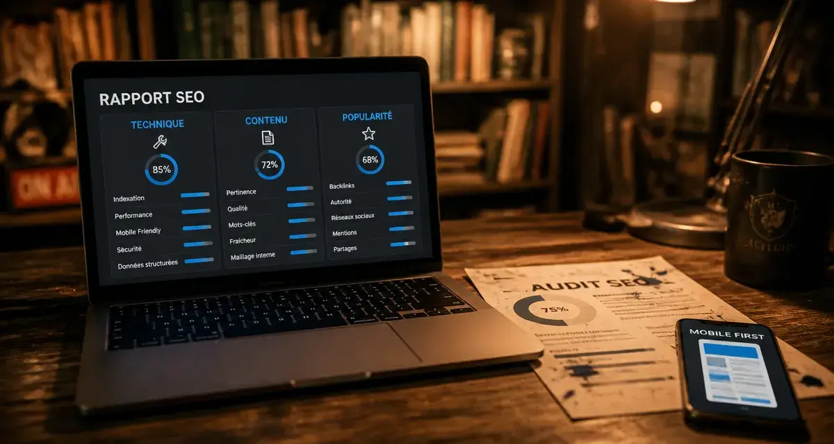 Optimiser seo : rapport SEO technique contenu