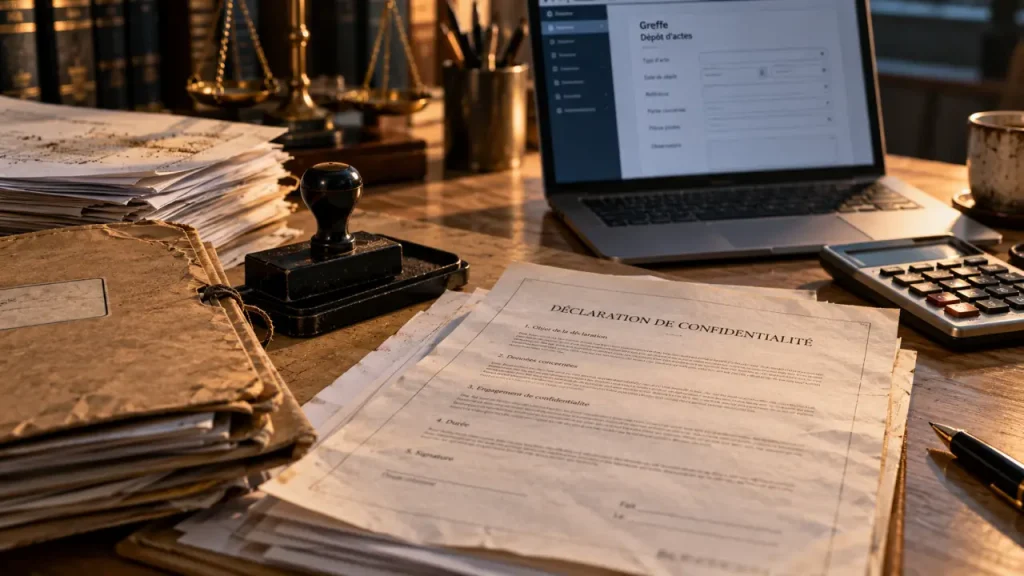Déclaration de confidentialité en micro-entreprise : les seuils à vérifier avant le dépôt