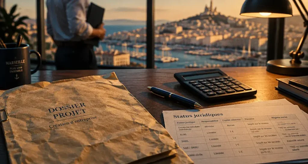 Statut juridique à Marseille : micro-entreprise ou SASU, quel choix pour votre revenu net ?